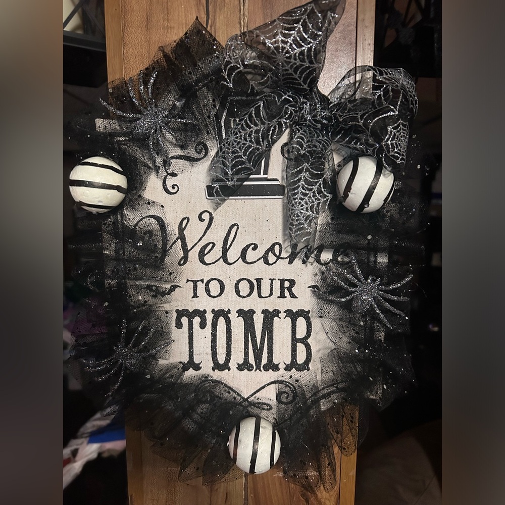 Halloween decor I made this myself very cute I also take orders